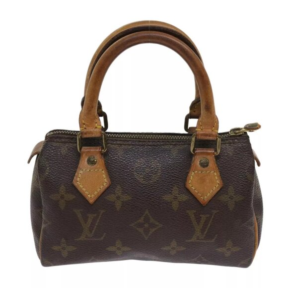 LOUIS VUITTON Monogram Mini Speedy Hand Bag - Picture 14 of 16